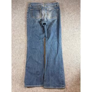 VINTAGE Gap Bootcut Jeans Womens Blue Denim Stretch Bell Bottom Y2K USA Size 10